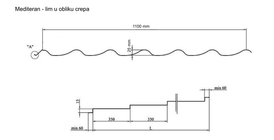 Roof Tile Sheet Roll Forming Machine — technical drawing